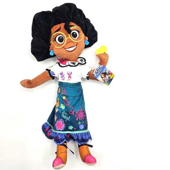 Disney's Encanto's Mirabel Plush Pillow Buddy with Black Hair - Picture 1 of 6